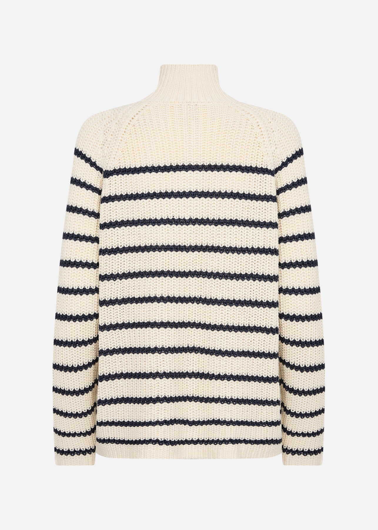 SC-REMONE STRIPE 33 Pullover Cream