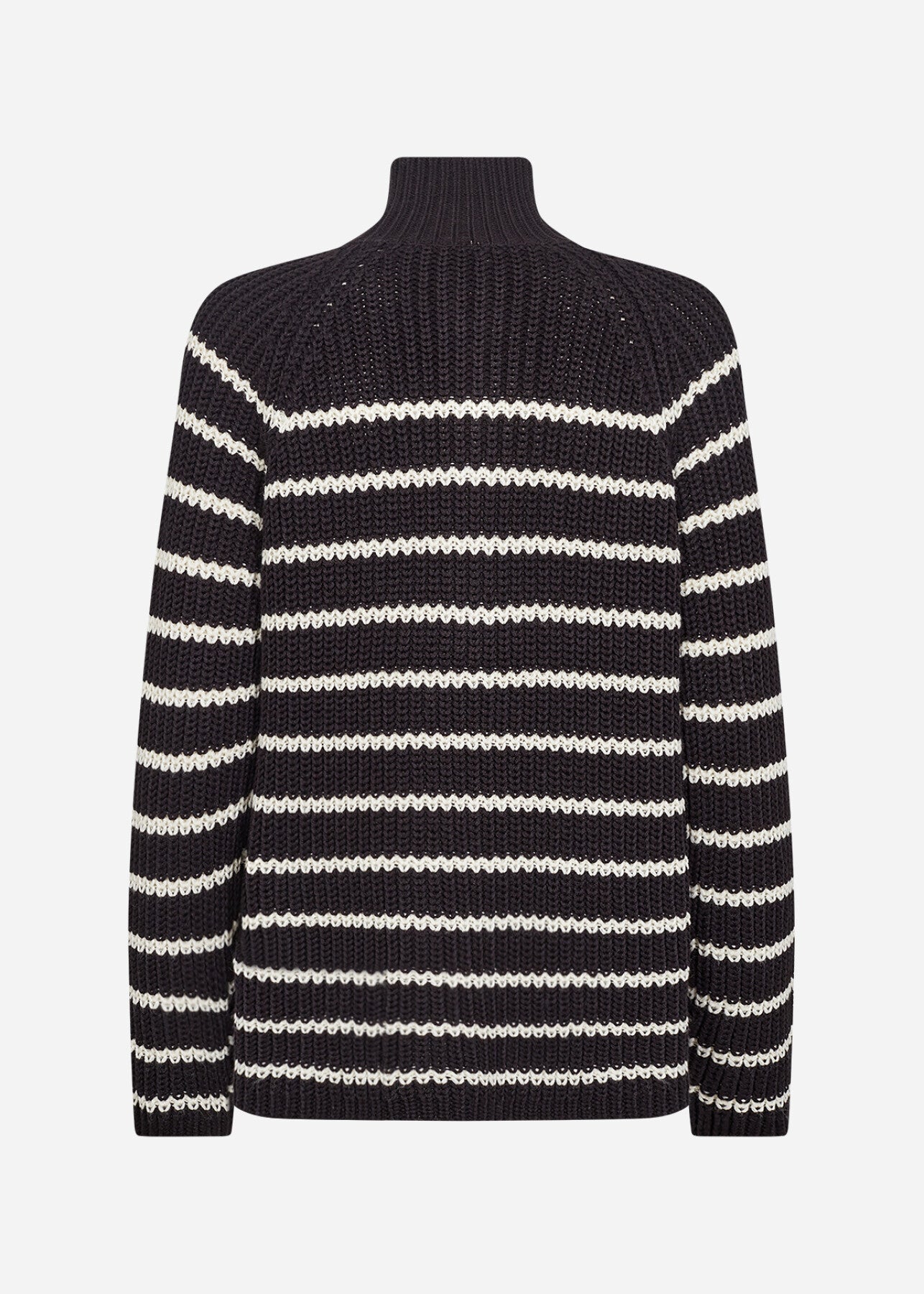 SC-REMONE STRIPE 33 Pullover Svart