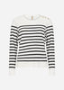 SC-DOLLIE STRIPE 783 Pullover Svart