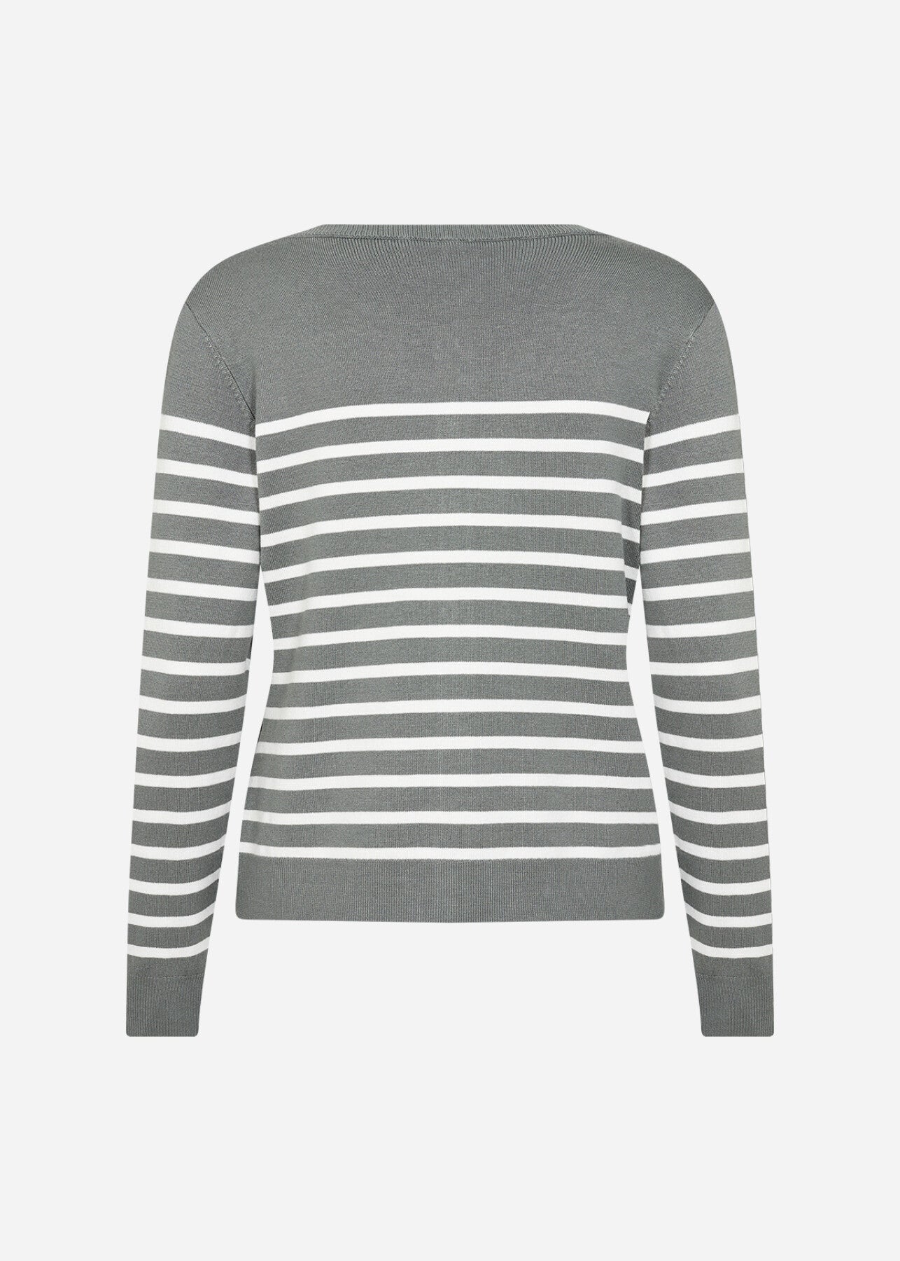 SC-DOLLIE STRIPE 784 Cardigan Dammigt grönt