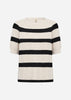 SC-KANITA STRIPE 19 Pullover Svart