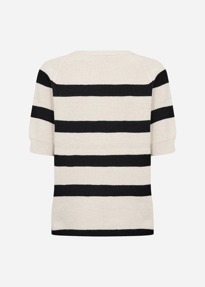 SC-KANITA STRIPE 19 Pullover Svart