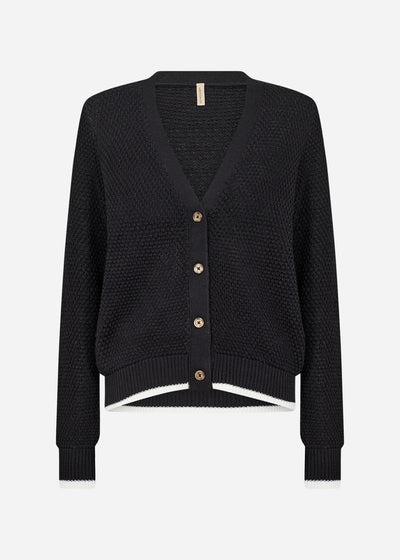 SC-PERRY 3 Cardigan Svart