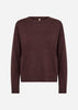 SC-HANNELE 1 Pullover Mörk plommon
