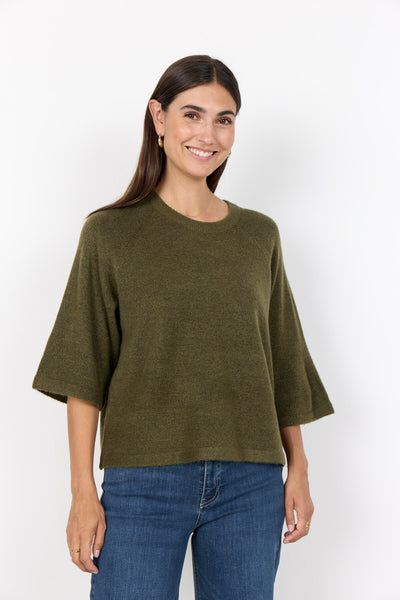 SC-ORLEAN 1 Pullover Mörkgrön