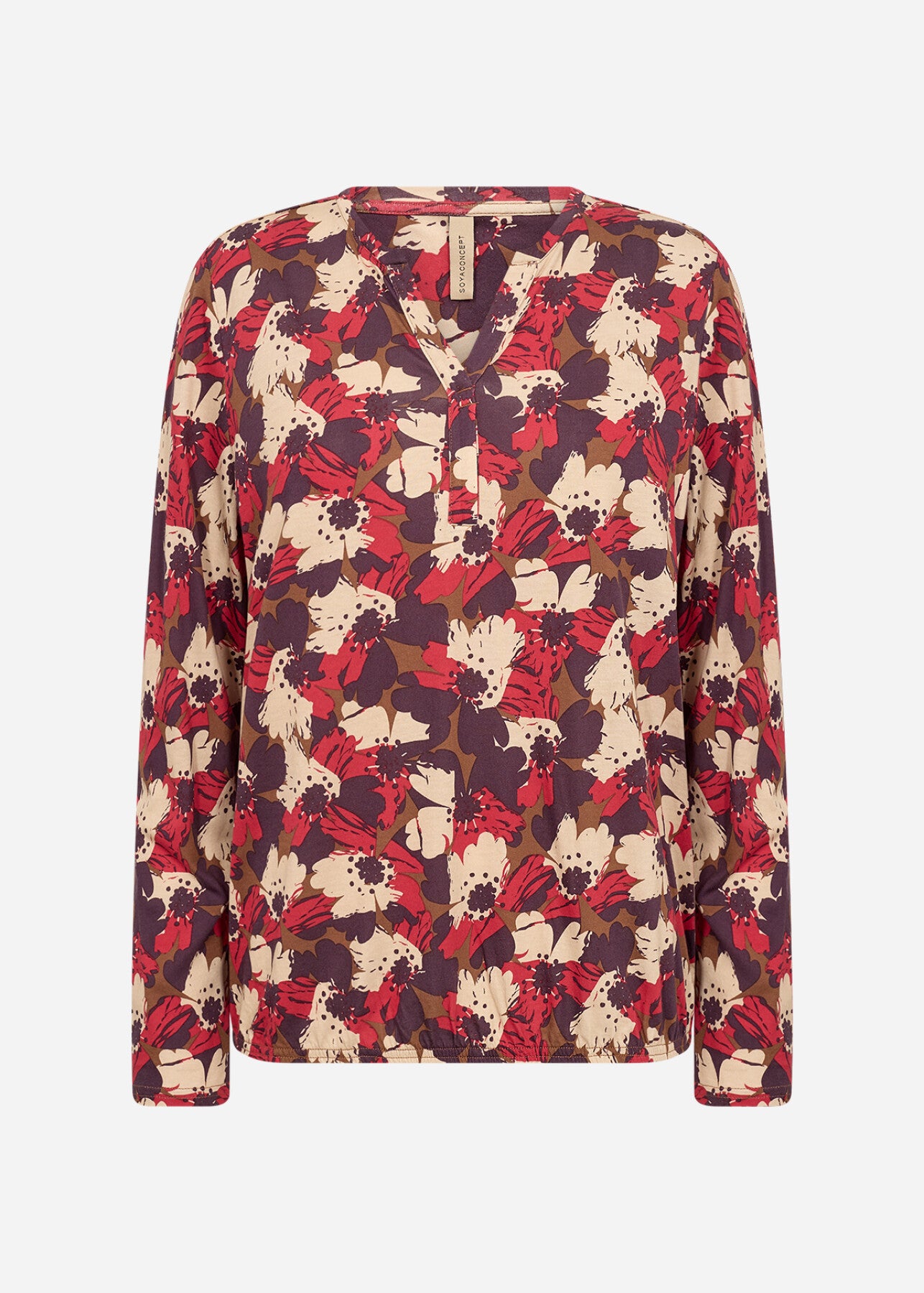 SC-FELICITY AOP 529 Blus Röd