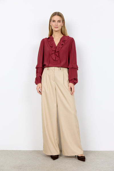 SC-BARBEL 1 Blus Rubinröd