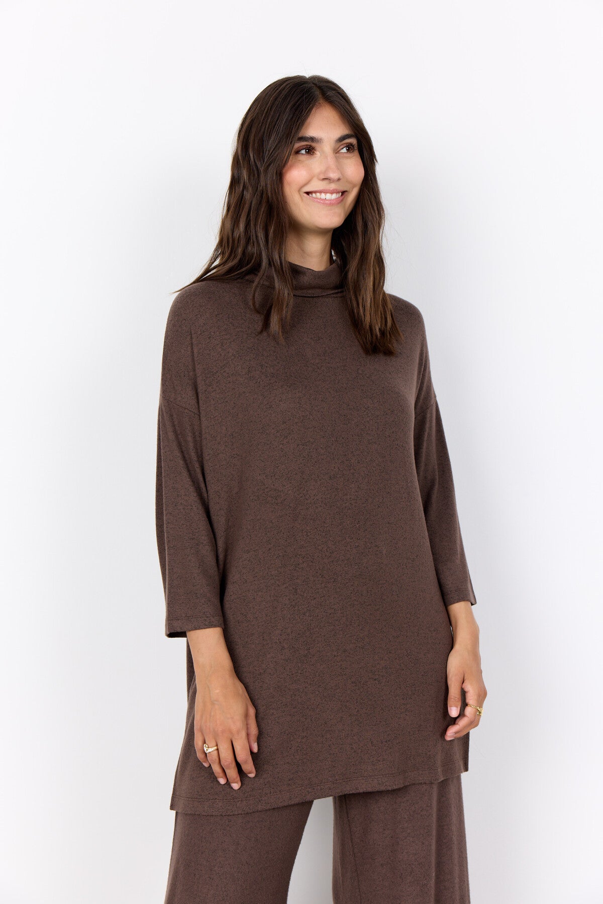 SC-BIARA 73 Sweatshirt Mörkbrun