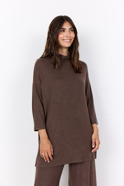 SC-BIARA 73 Sweatshirt Mörkbrun