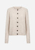 SC-ORLEAN 2 Cardigan Ljus sand