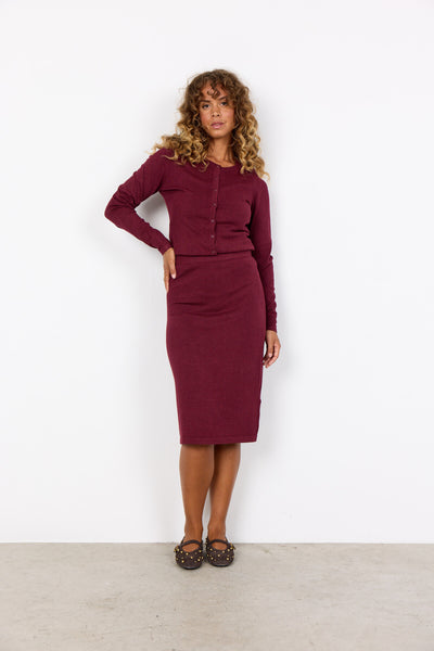 SC-DOLLIE 798 Kjol Bordeaux