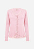 SC-CHANILLA 2 Cardigan Lyseröd