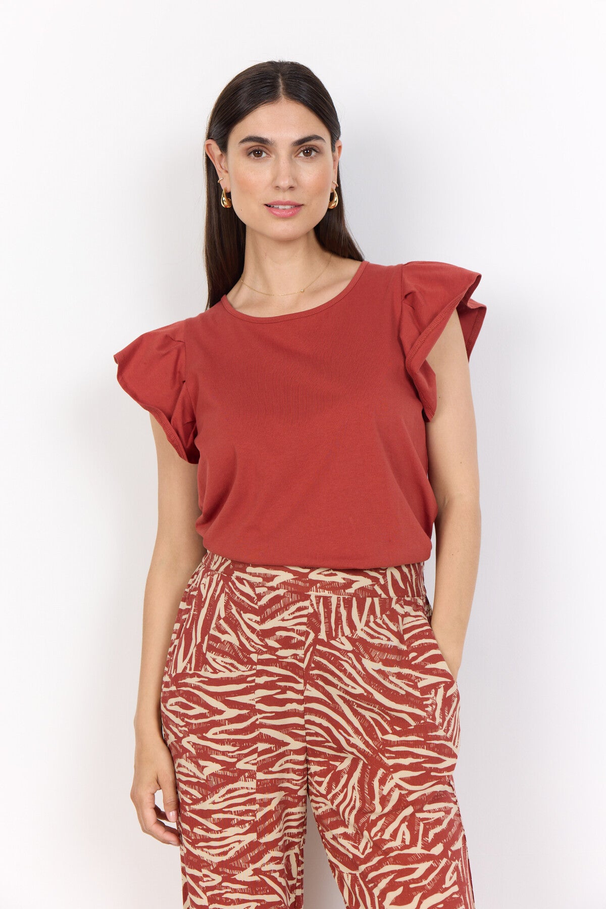 SC-DERBY 52 T-shirt Roströd