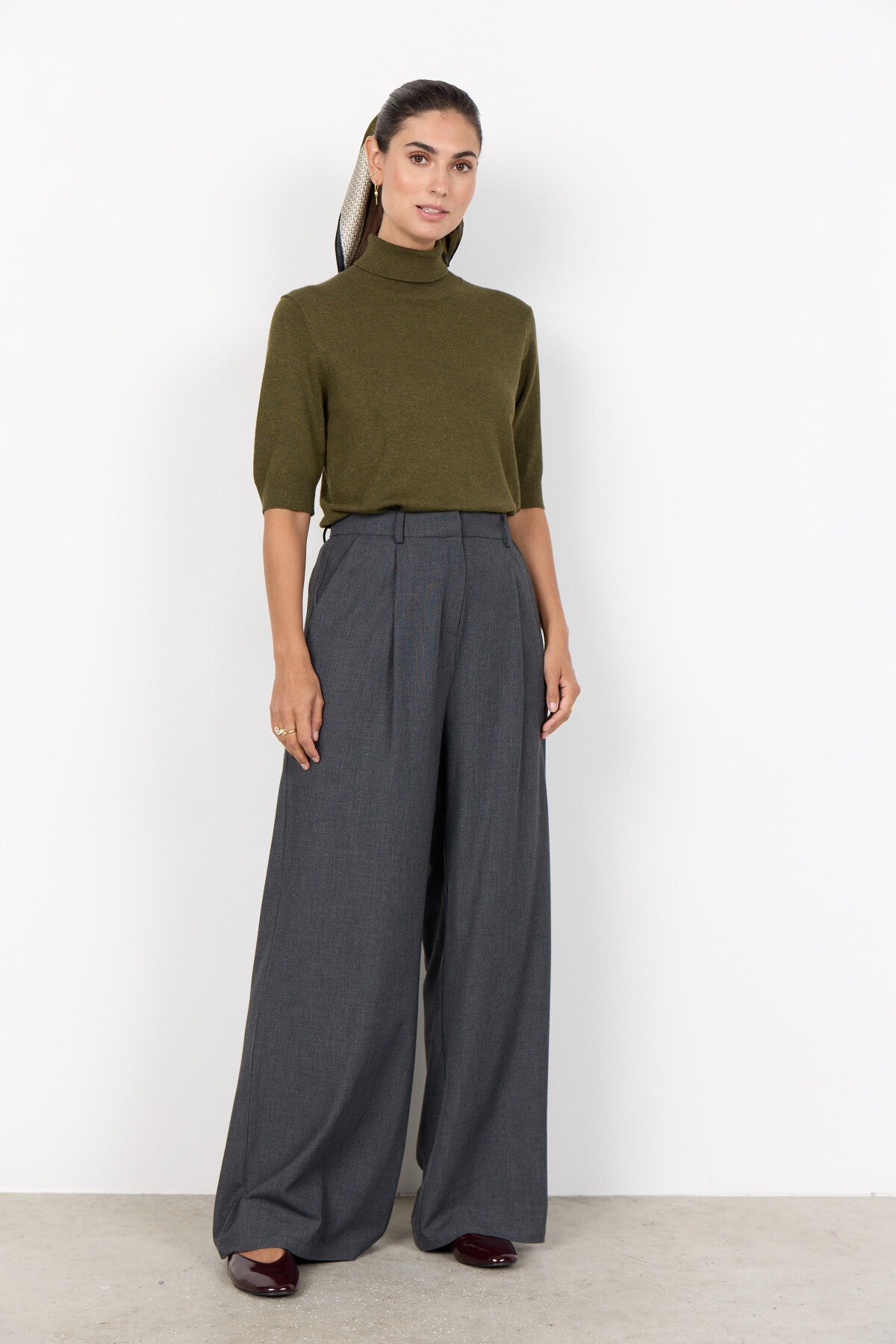 SC-DOLLIE 740 Pullover Mörkgrön