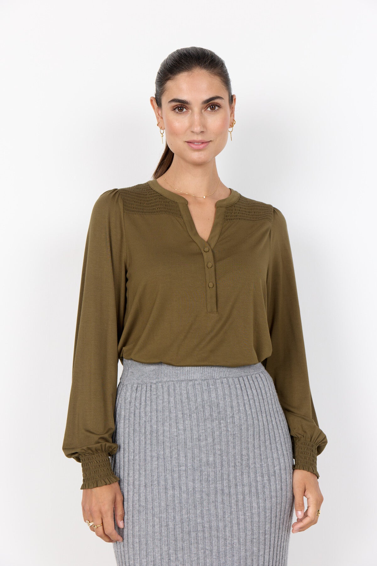 SC-MARICA 303 Blus Mörkgrön