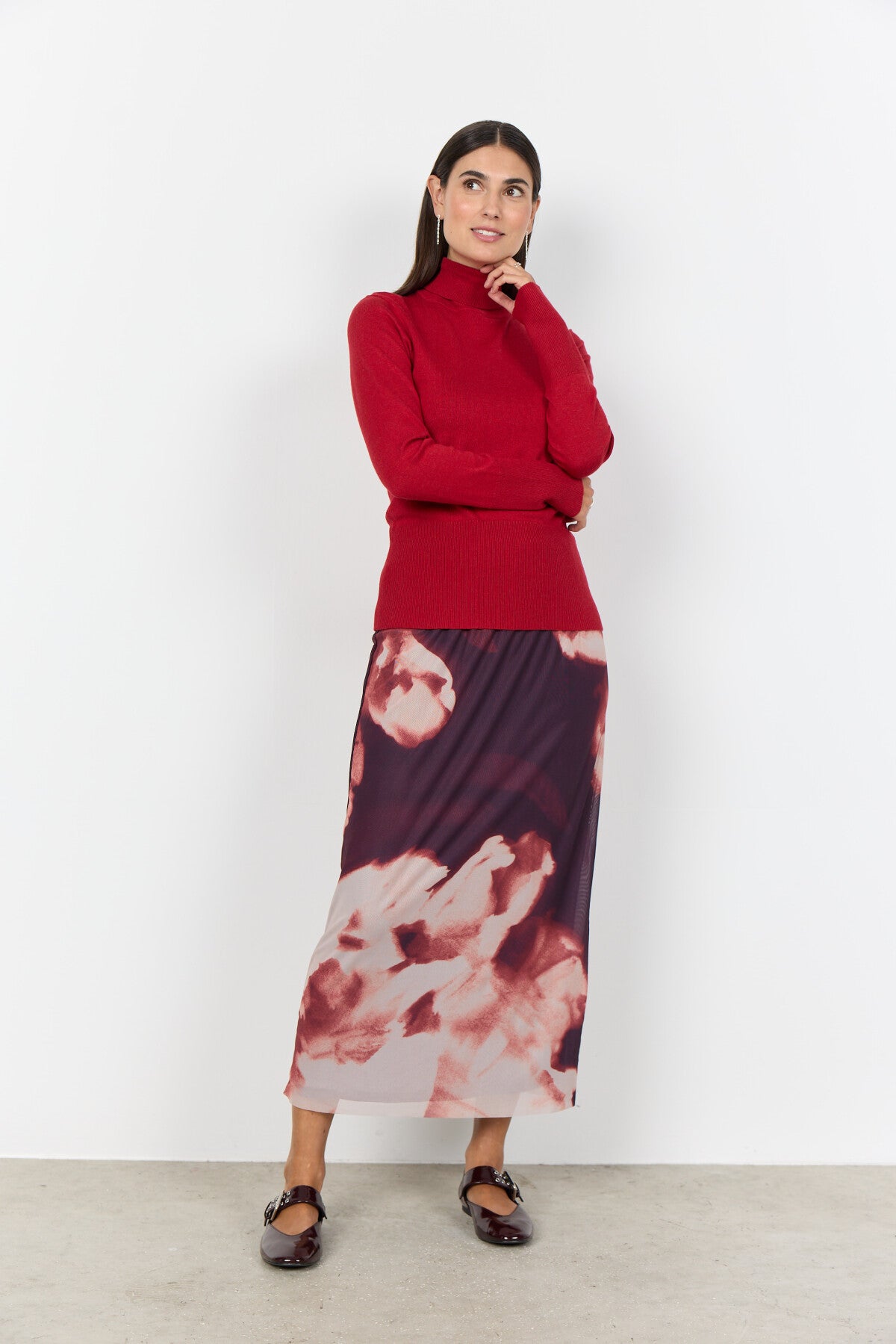 SC-DOLLIE 145 Pullover Röd