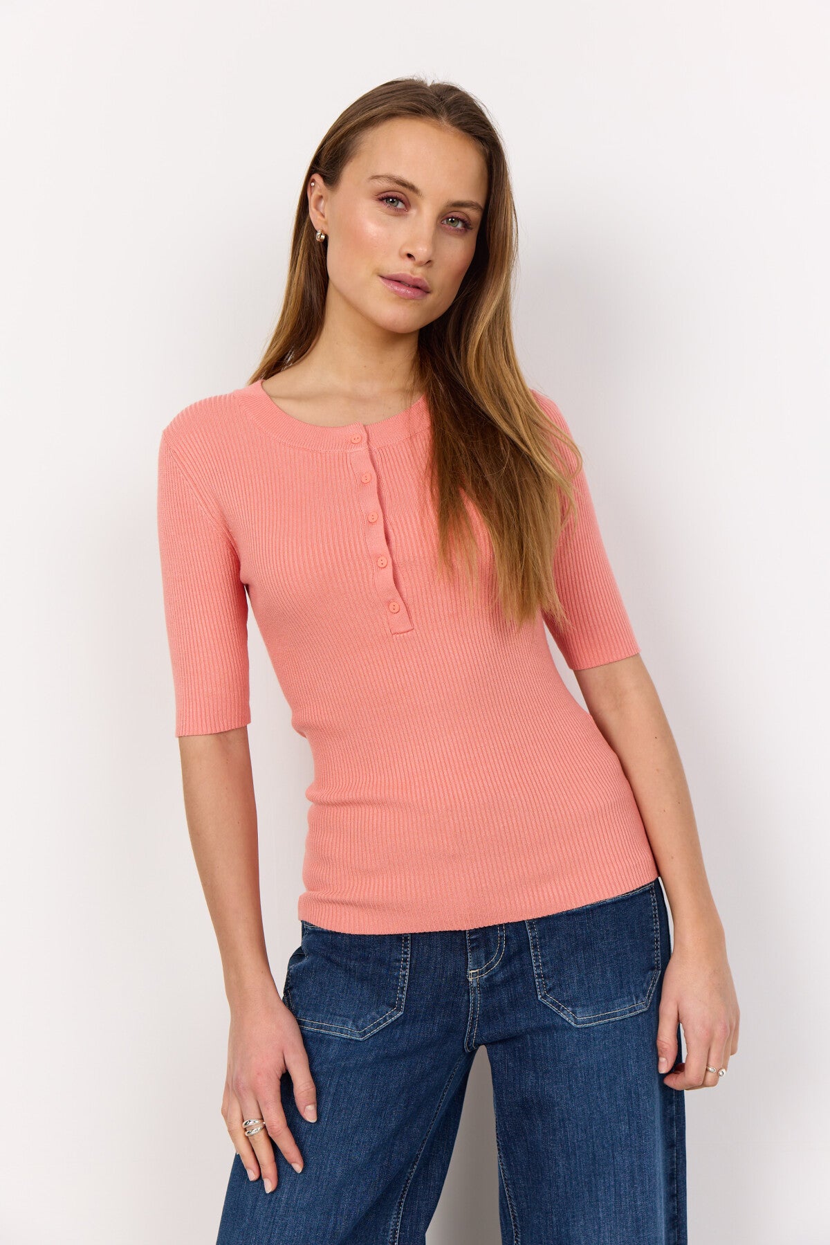 SC-DOLLIE 781 Pullover Korall