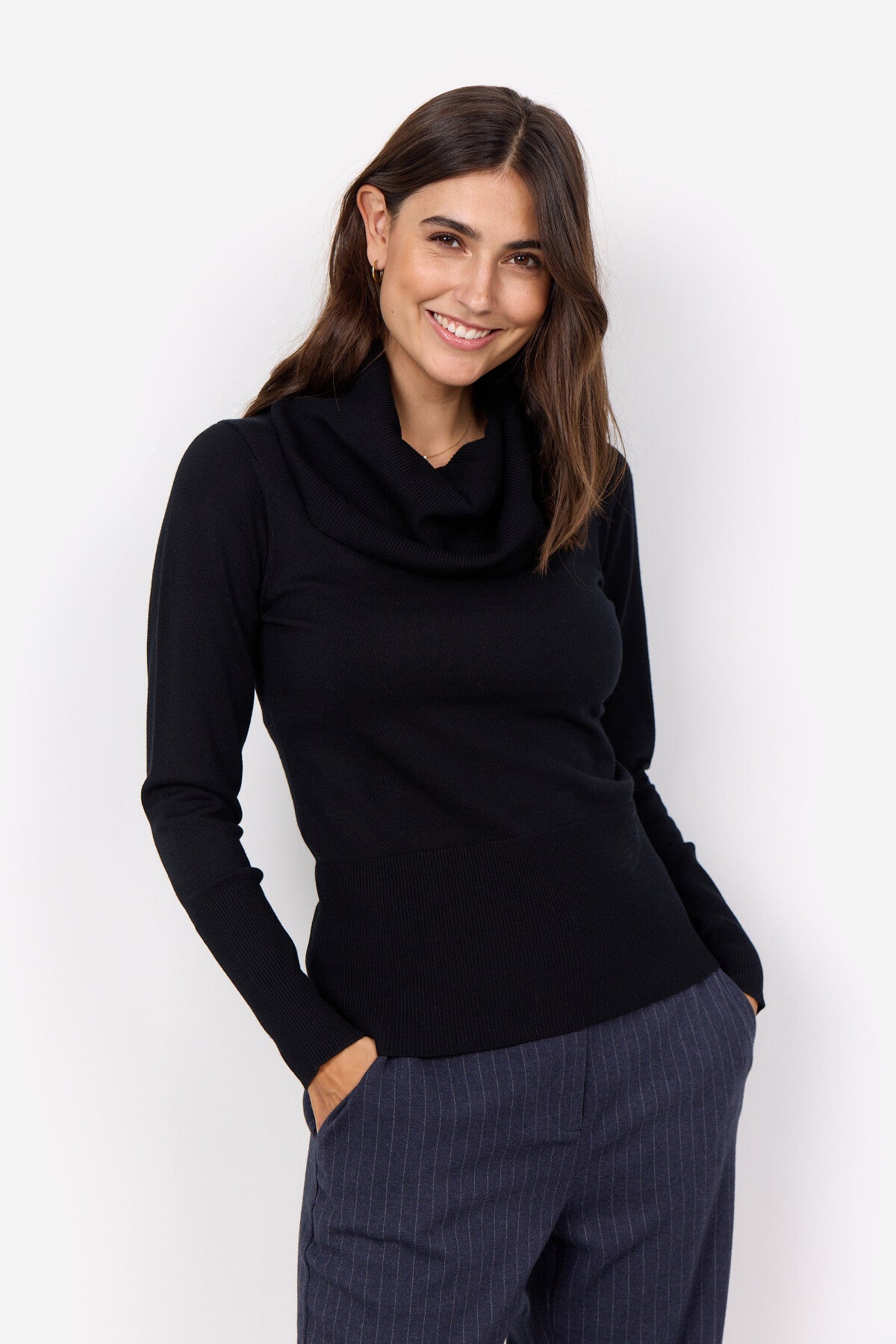 SC-DOLLIE 305 Pullover Svart