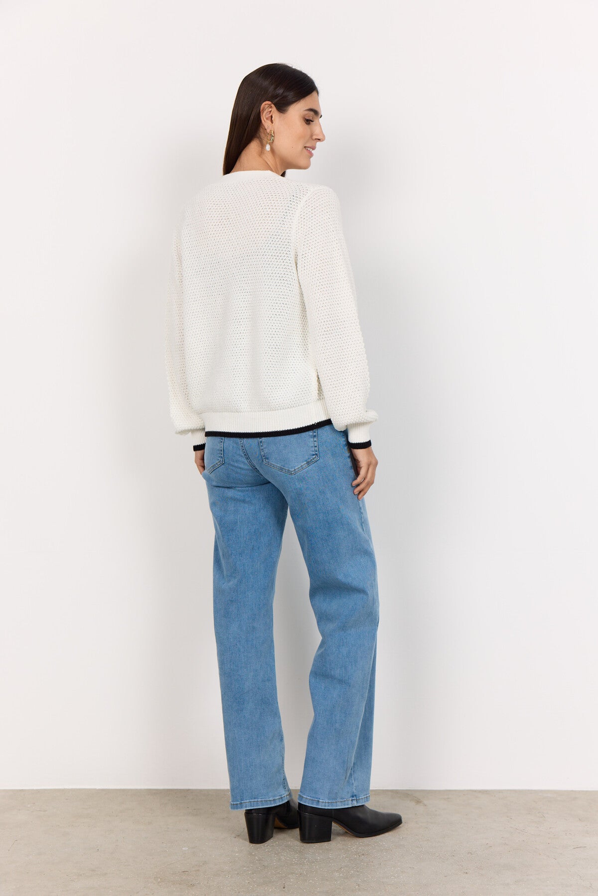 SC-PERRY 3 Cardigan Off white