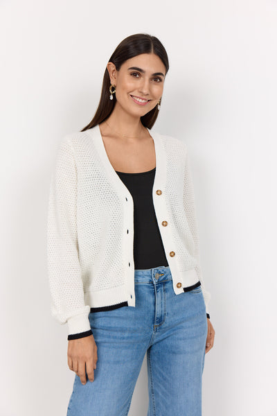 SC-PERRY 3 Cardigan Off white