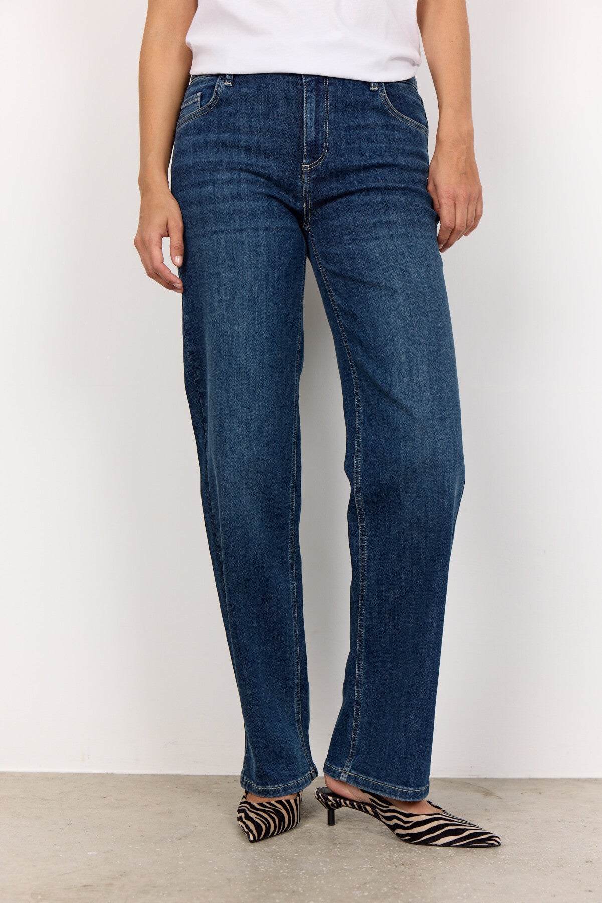 SC-KIMBERLY 34-B Jeans mörkblå