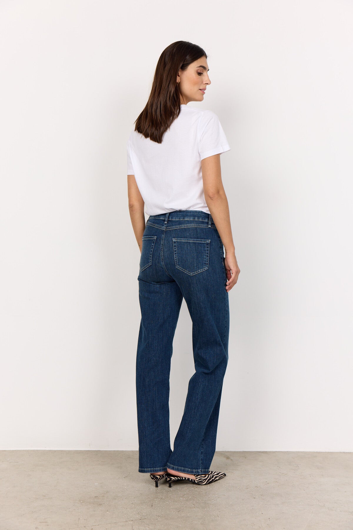 SC-KIMBERLY 34-B Jeans mörkblå