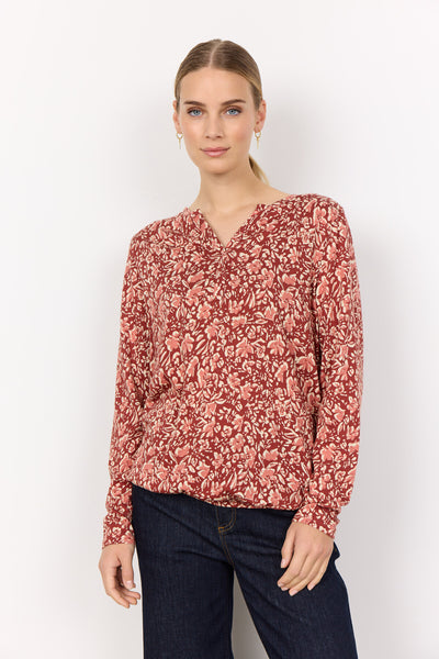 SC-FELICITY AOP 493 Blus Rosa