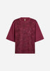 SC-BANU 345 T-shirt Mörkröd