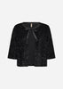 SC-JASLEEN 3 Cardigan Svart