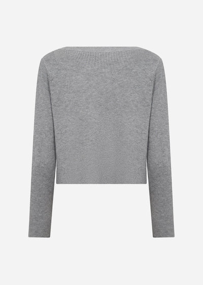 SC-KANITA 26 Cardigan Grå
