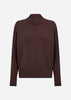 SC-KANITA 41 Pullover Mörk plommon