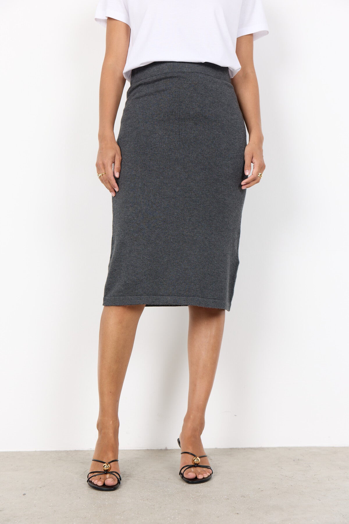 SC-DOLLIE 798 Kjol Mörkgrå