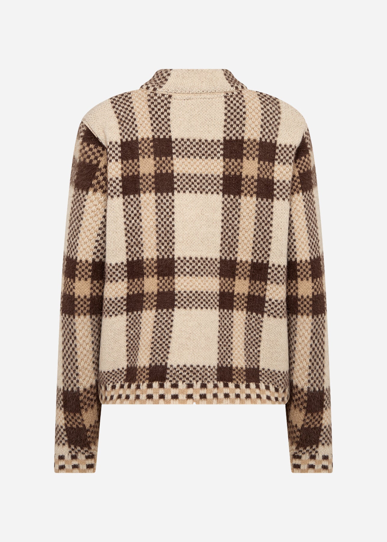 SC-VIBSA 2 Cardigan Mörk sand