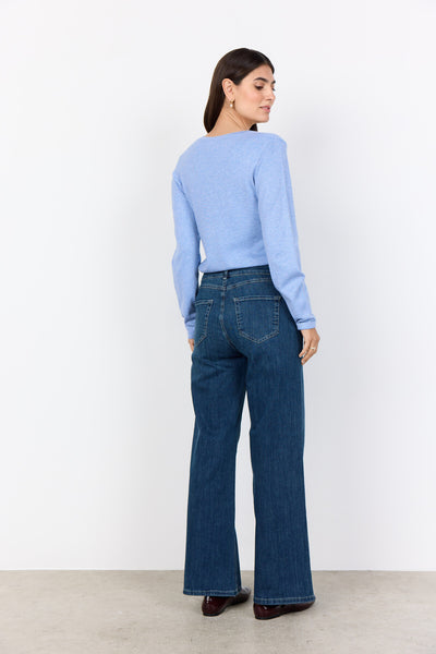 SC-DOLLIE 446 Cardigan Ljusblå