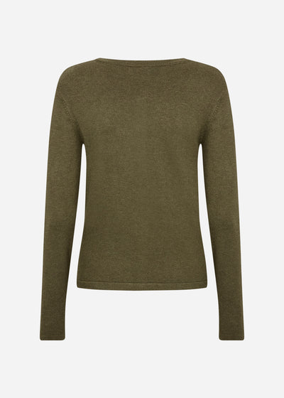 SC-DOLLIE 446 Cardigan Mörkgrön