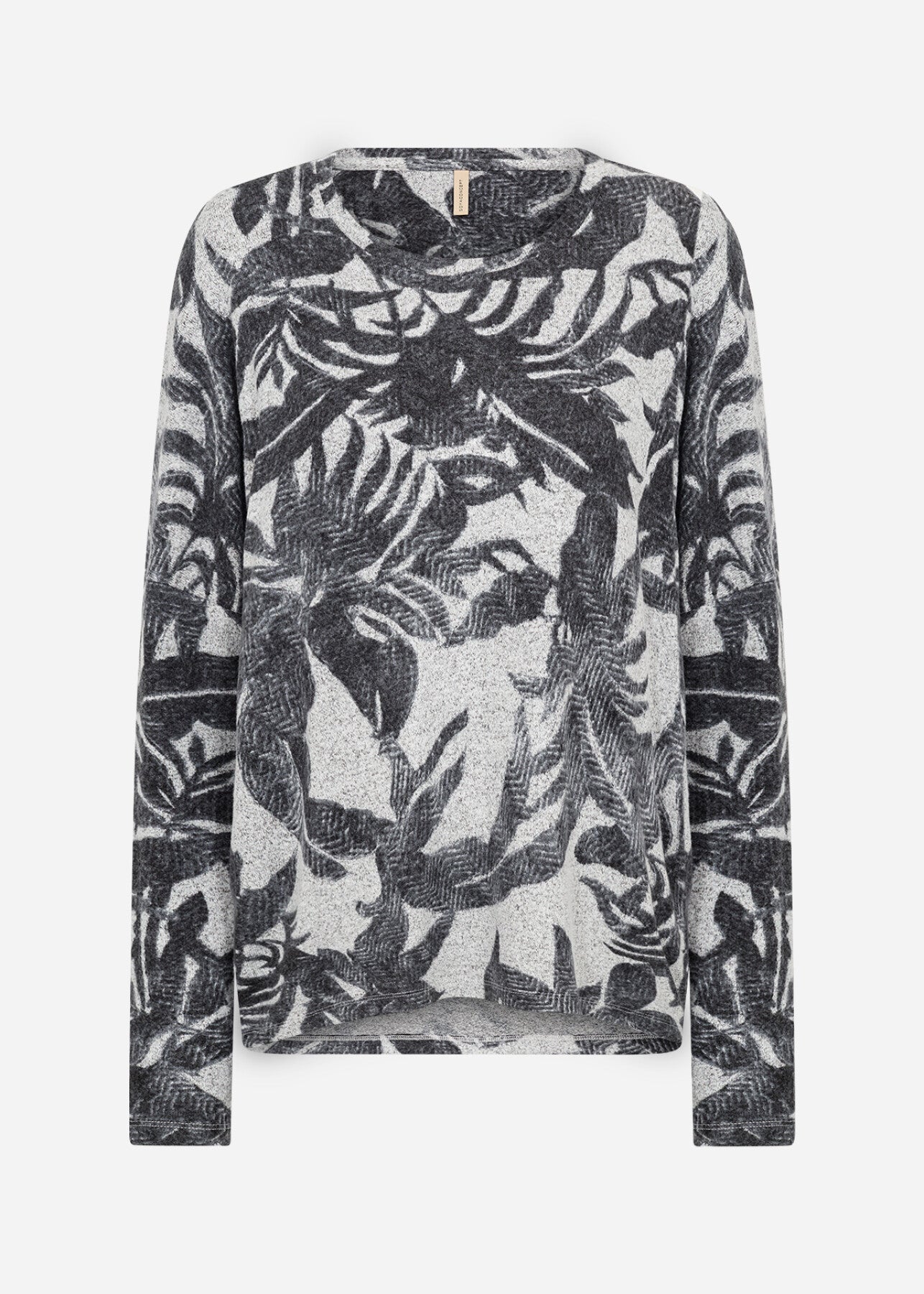 SC-BIARA AOP 152 Blus Ljusgrått