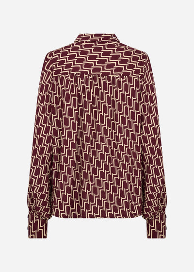 SC-VARLA 2 Skjorta Bordeaux