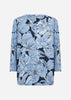 SC-FELICITY AOP 548 Blus Blå