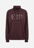 SC-BANU 318 Sweatshirt Mörk plommon