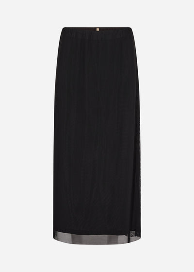 SC-ALDA AOP 58 Kjol Svart