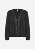 SC-ORLEAN 19 Cardigan Mörkgrå