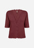 SC-DOLLIE 788 Cardigan Mörkröd