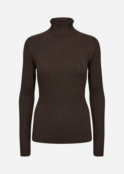 SC-DOLLIE 483 Pullover Mörkbrun