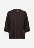 SC-VIOLETTA 4 Blus Mörk plommon