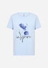 SC-RINA FP 19 T-shirt Ljusblå