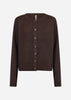SC-ORLEAN 2 Cardigan Mörk plommon