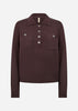 SC-KANITA 40 Pullover Mörk plommon