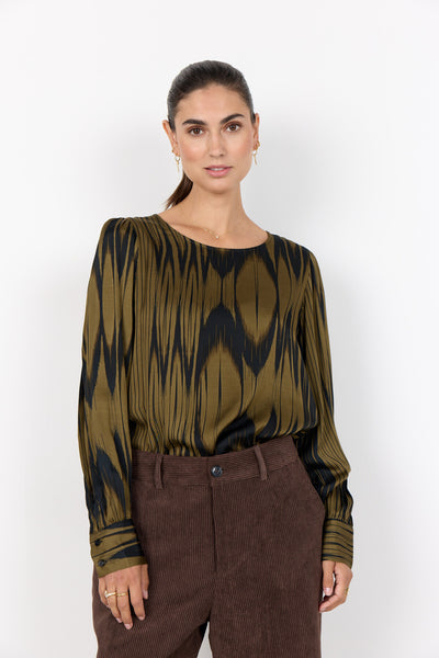 SC-VARISSA 1 Blus Mörkgrön