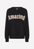 SC-ANGELIN 1 Sweatshirt Svart