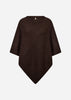SC-JASIKA 1 Poncho Mörk plommon